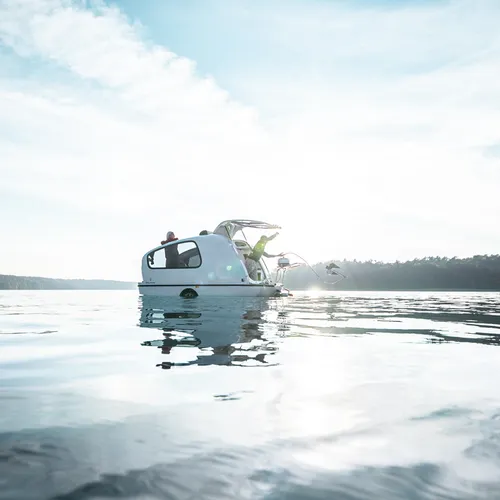Sealander Camper Trailer That Doubles as a Boat