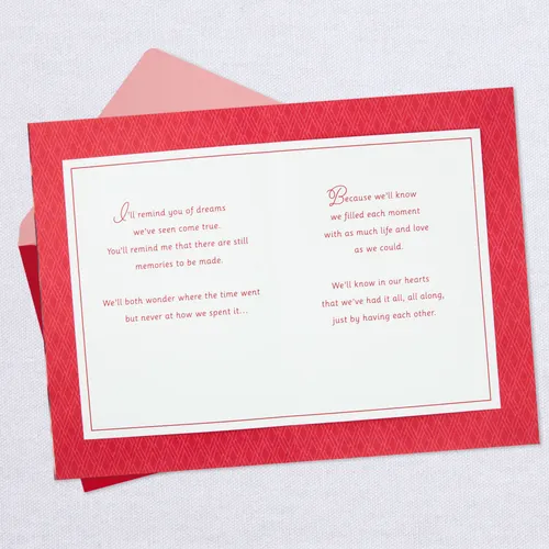 We Have It All Christmas Card for Wife