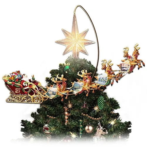Rotating Illuminated Treetopper