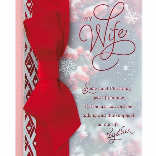 We Have It All Christmas Card for Wife