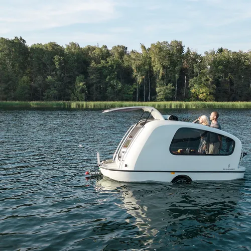 Sealander Camper Trailer That Doubles as a Boat