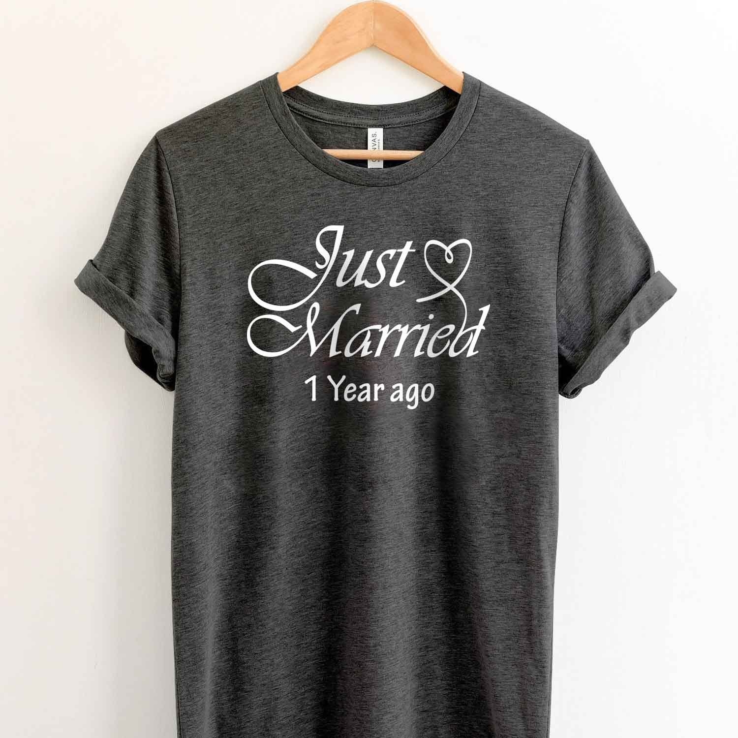 1st Wedding Anniversary T-Shirt Set