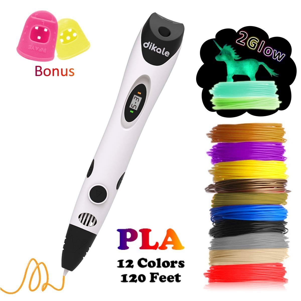 3D Pen with PLA Filament Refills