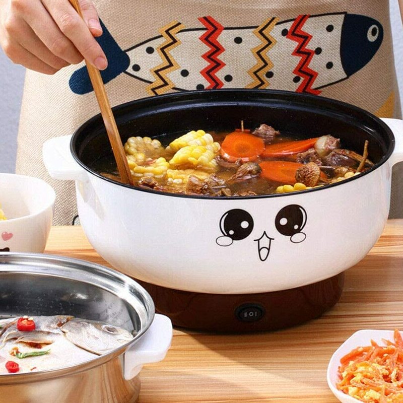 4-in-1 Multifunction Electric Cooker Skillet Wok