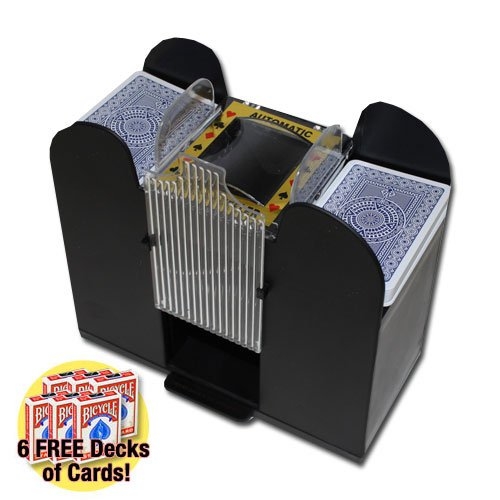 6 Deck Automatic Card Shuffler