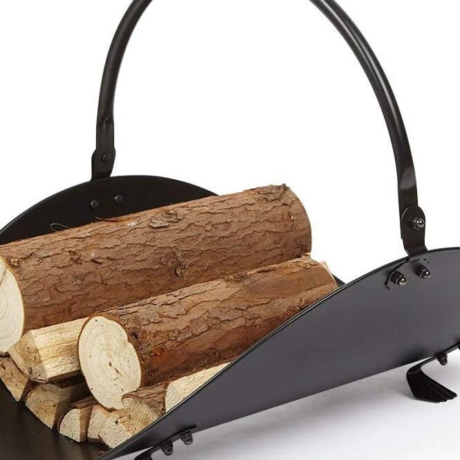 Amagabeli Fireplace Log Holder