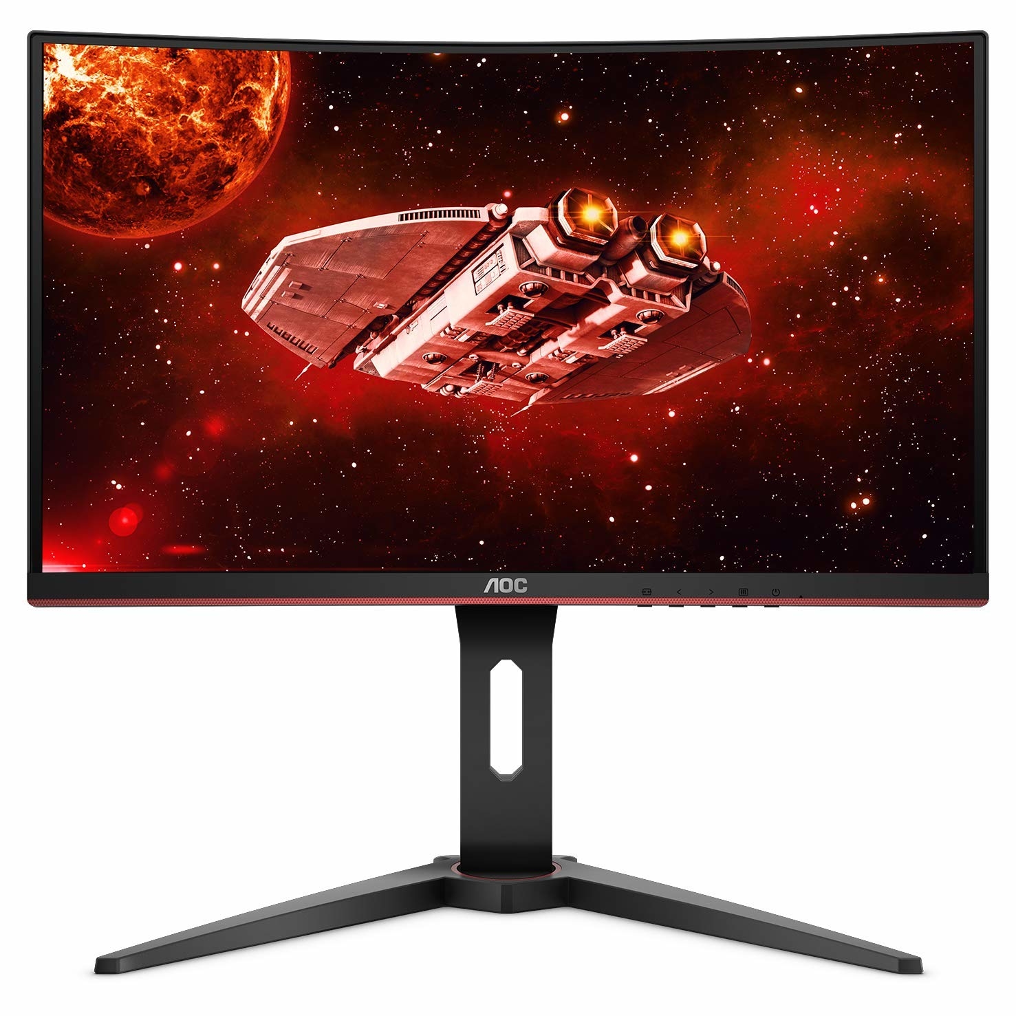 AOC Curved Frameless Monitor