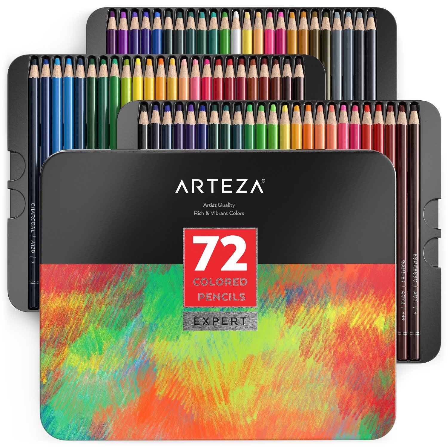 Arteza Professional Colored Pencils Set