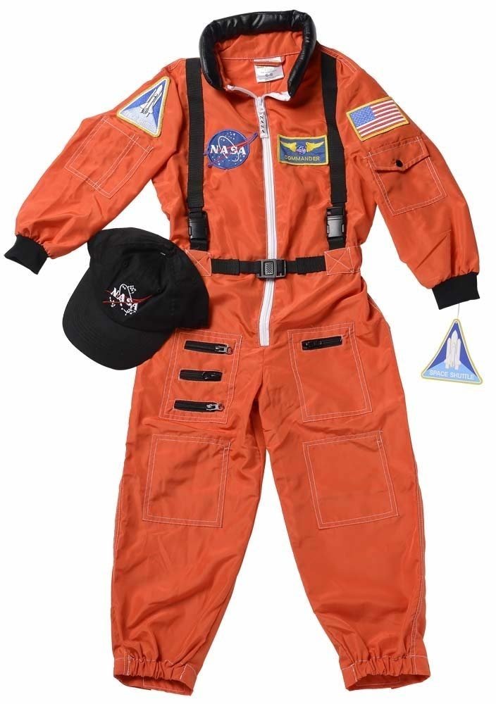 Astronaut Suit with Embroidered Cap and NASA patches