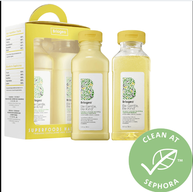 Banana + Coconut Shampoo & Conditioner Hair Pack