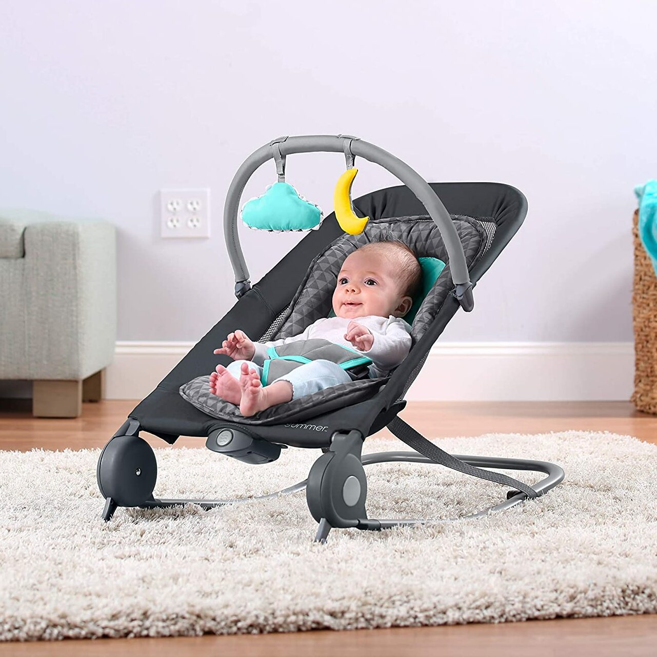 Summer 2-in-1 Bouncer & Rocker Duo