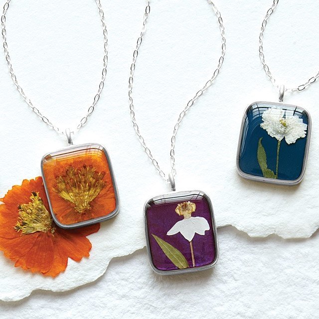 Birth Month Flower Necklace