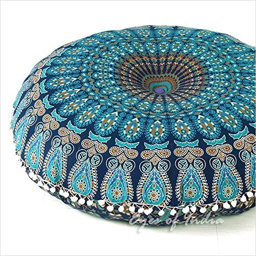 Boho Indian Pouf