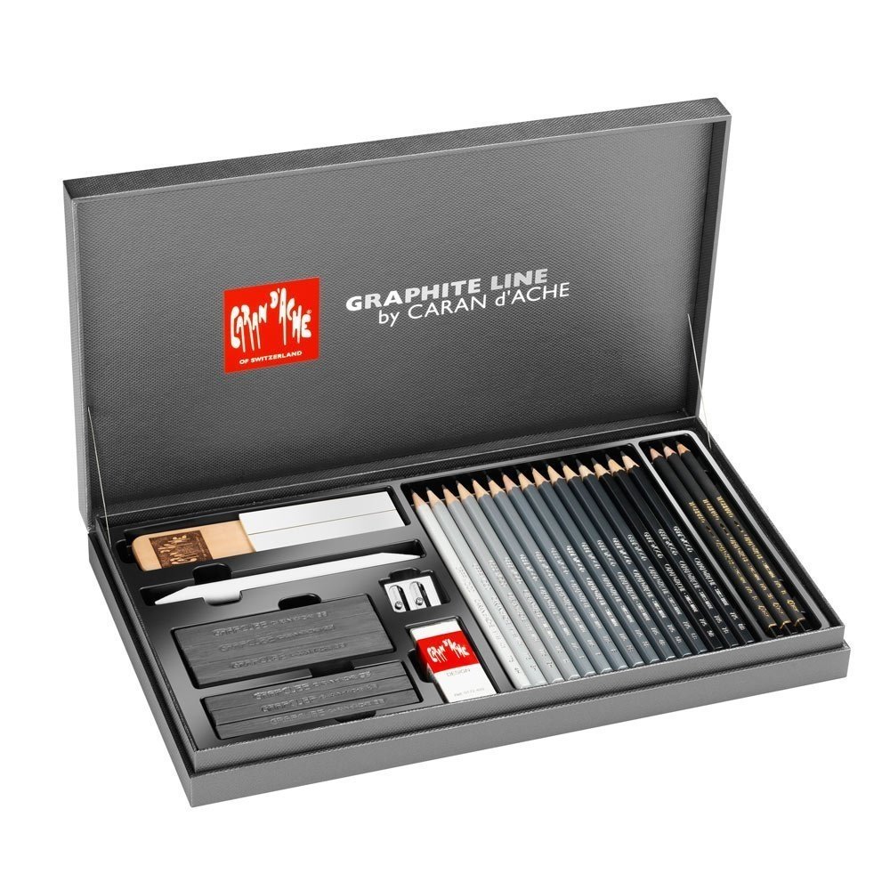 Caran D'ache Graphite Line Gift Box Set