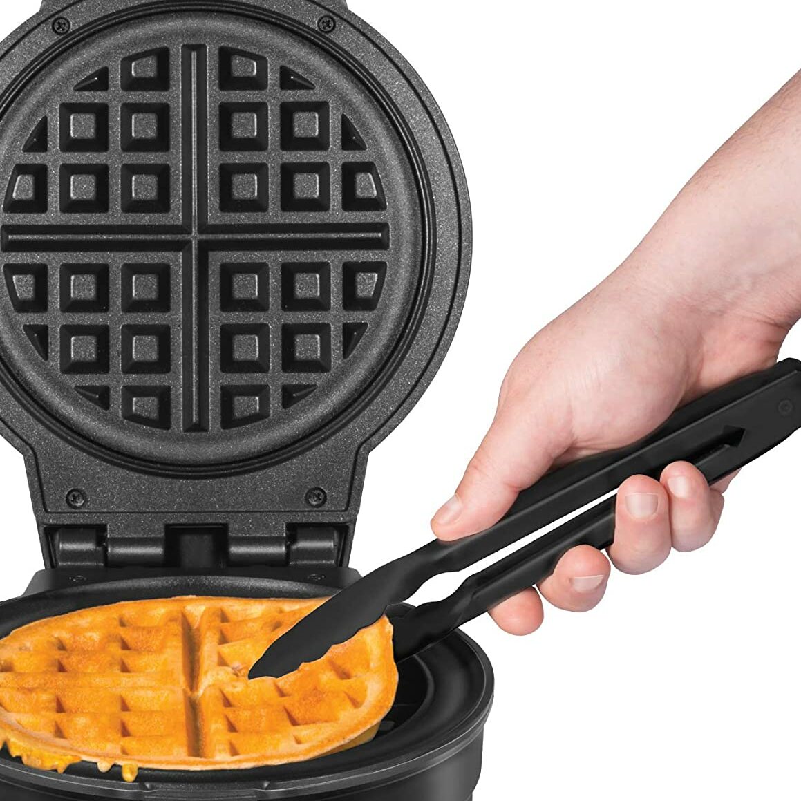 Chefman Anti-Overflow Belgian Waffle Maker 