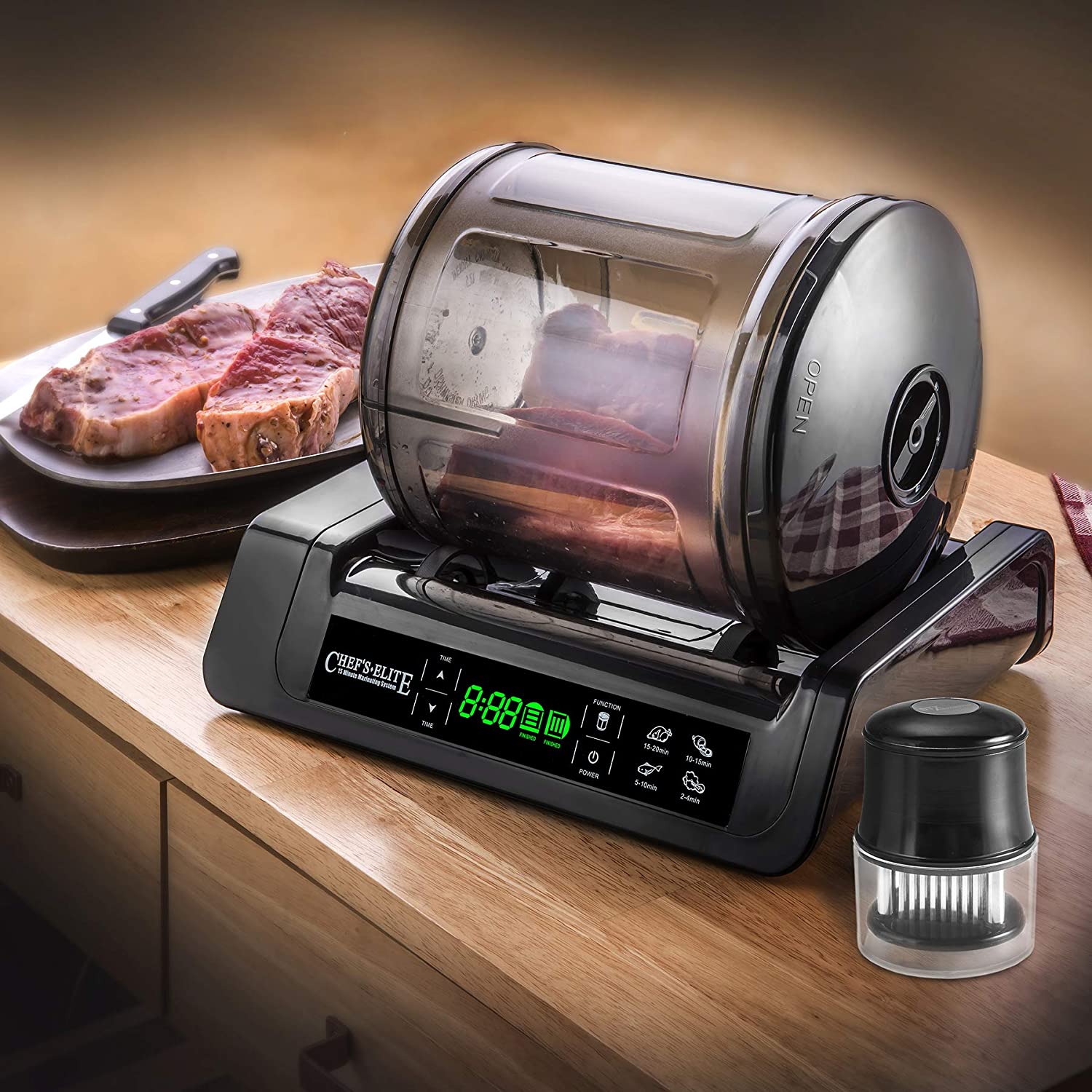 Chef's Elite 15 Minute Meat & Vegetable Vacuum Marinator