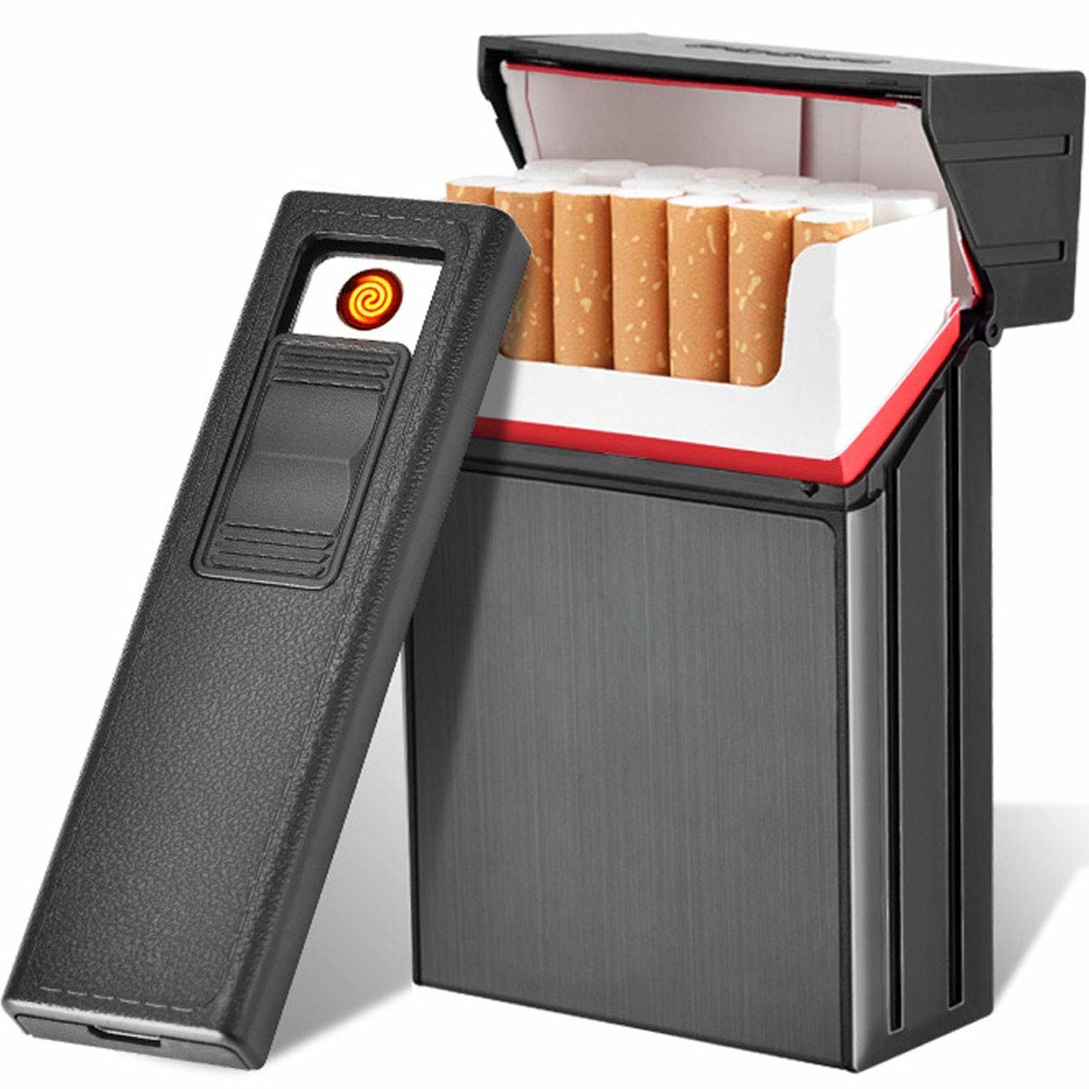 Cigarette Case Module with Electric Lighter