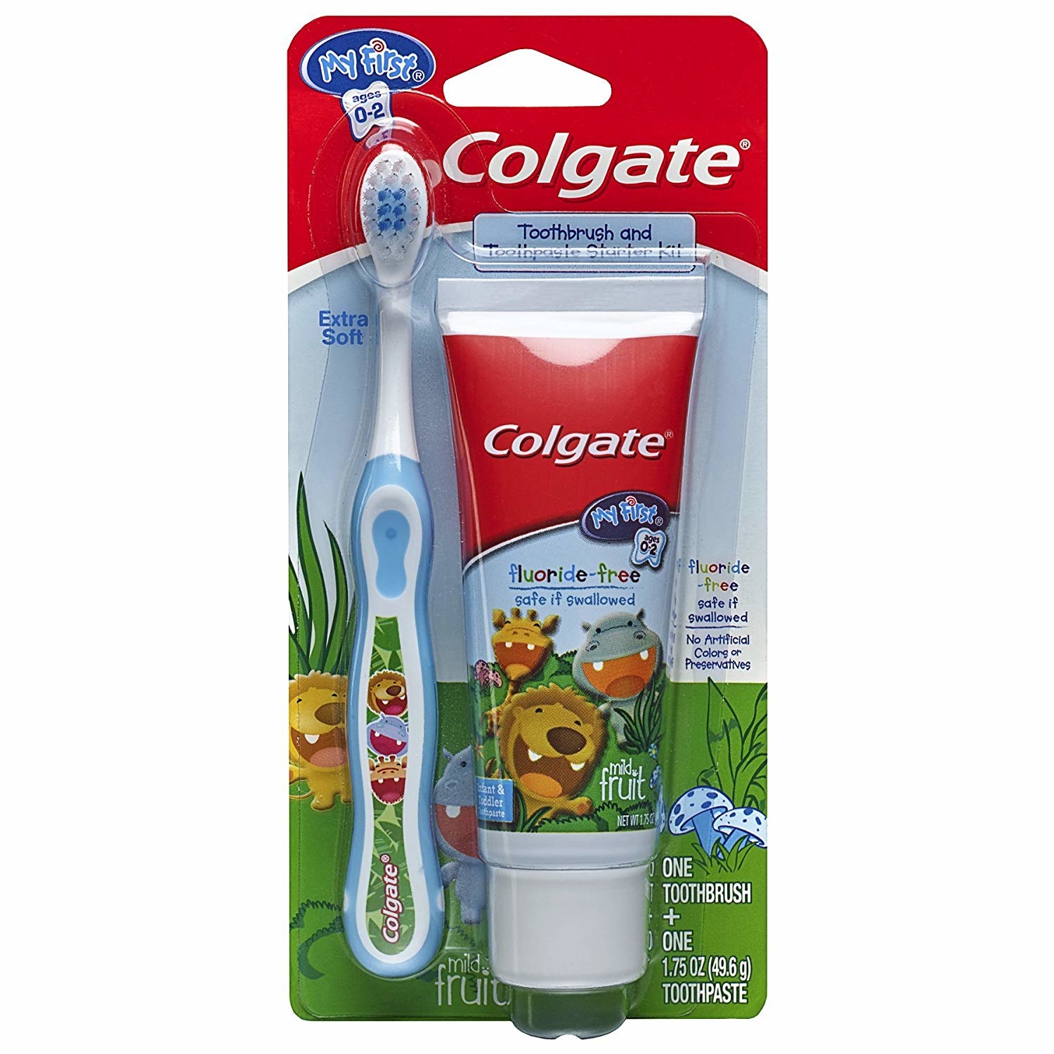 Colgate Toddler Toothpaste and Toothbrush