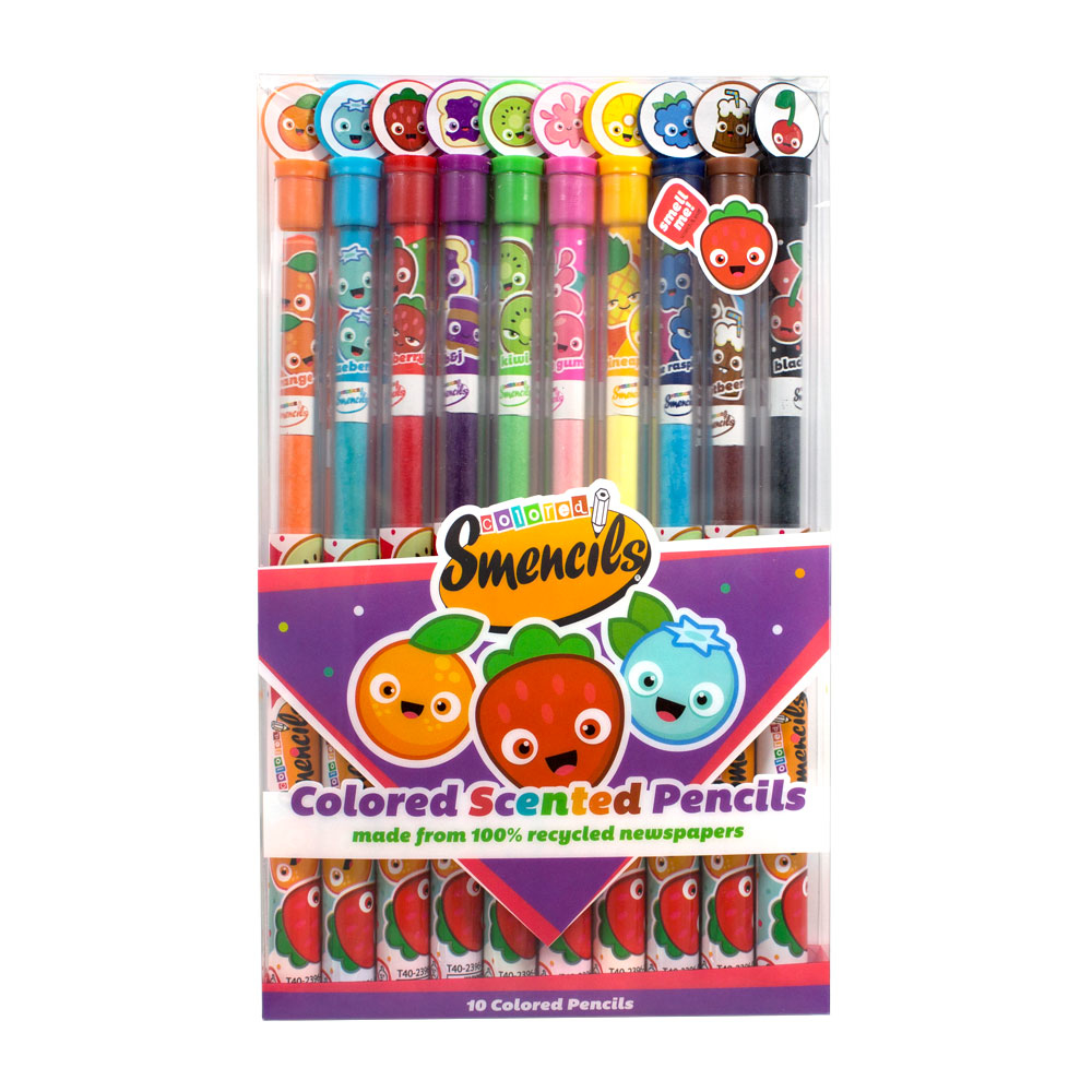 Colored Smencils 10-Pack