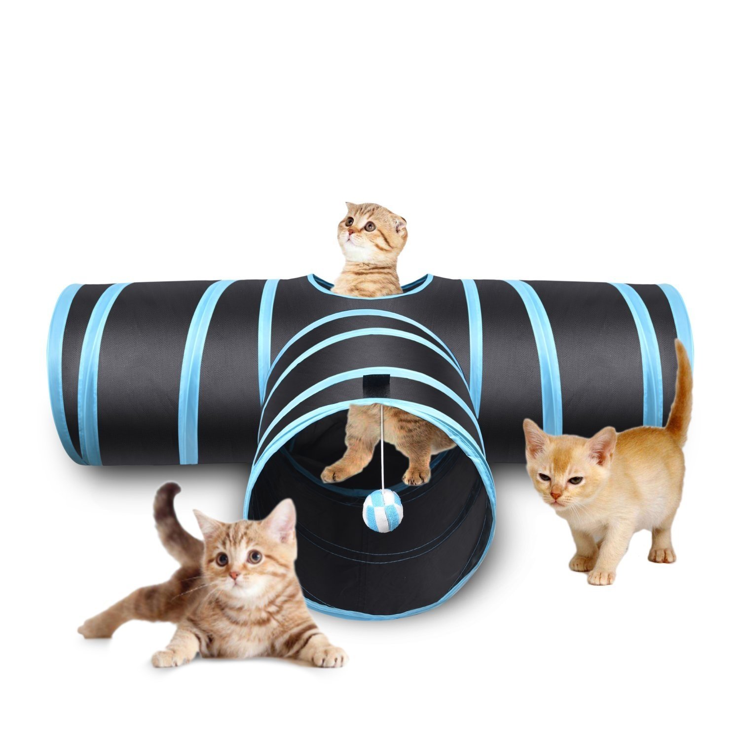 Creaker 3 Way Cat Tunnel