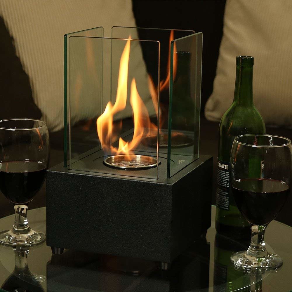 Cubic Tabletop Fireplace