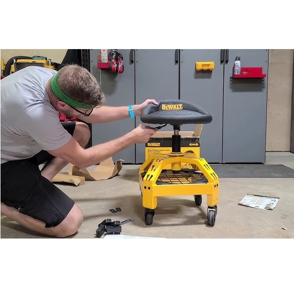 Dewalt Padded Shop/Garage Stool