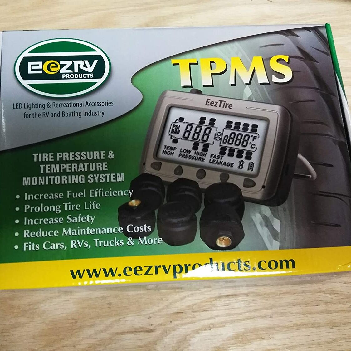 EEZTireTire Pressure Monitoring System (TPMS4)