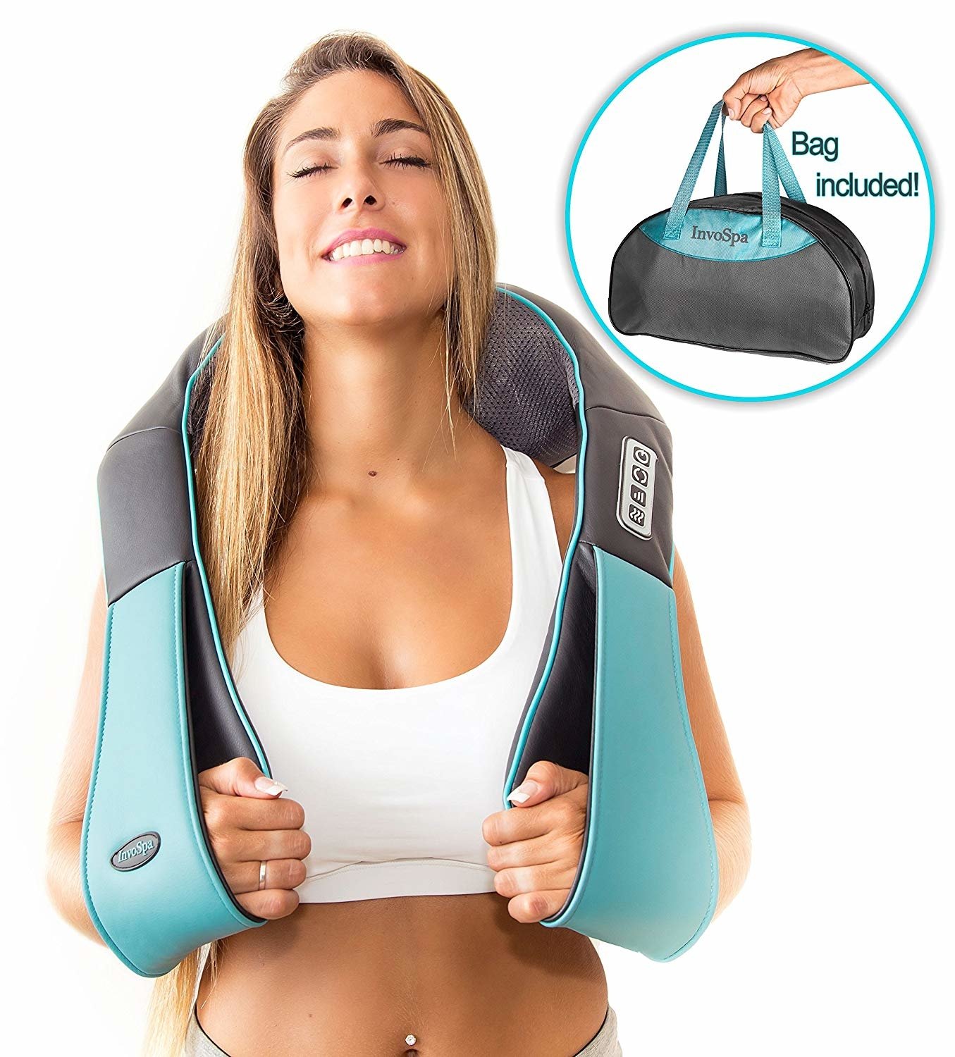 Electric Full Body Massage Pillow with Bag