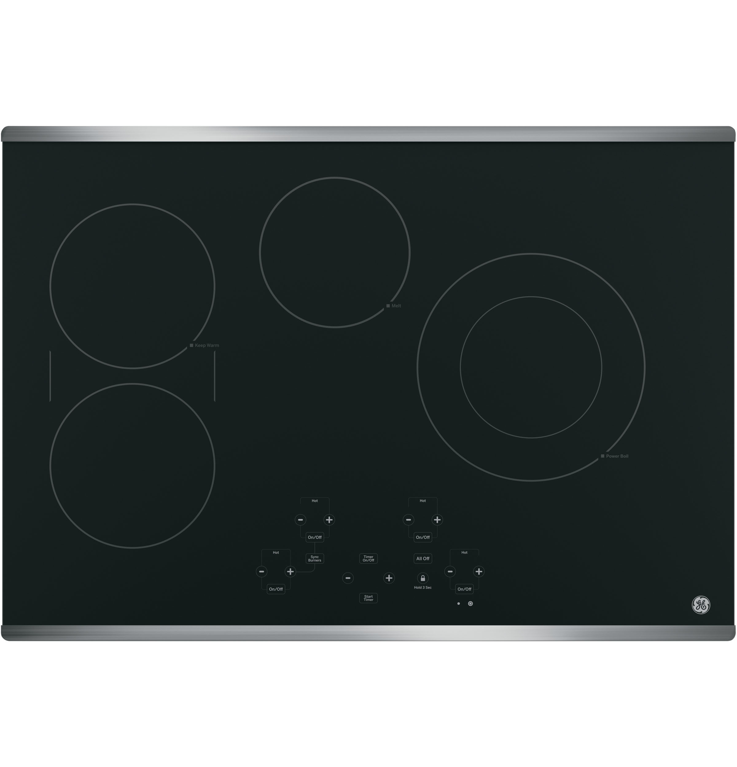 GE Built-In Touch Control Electric Cooktop