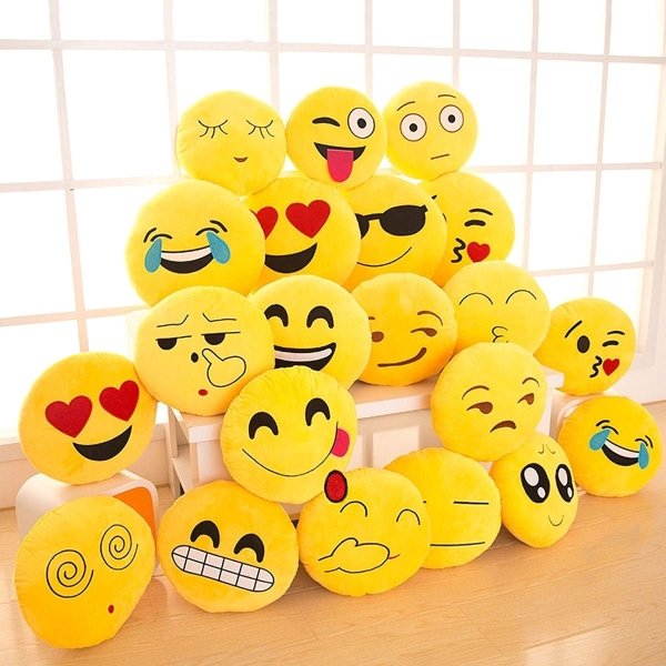 14" Emoji Pillow (set of 12)