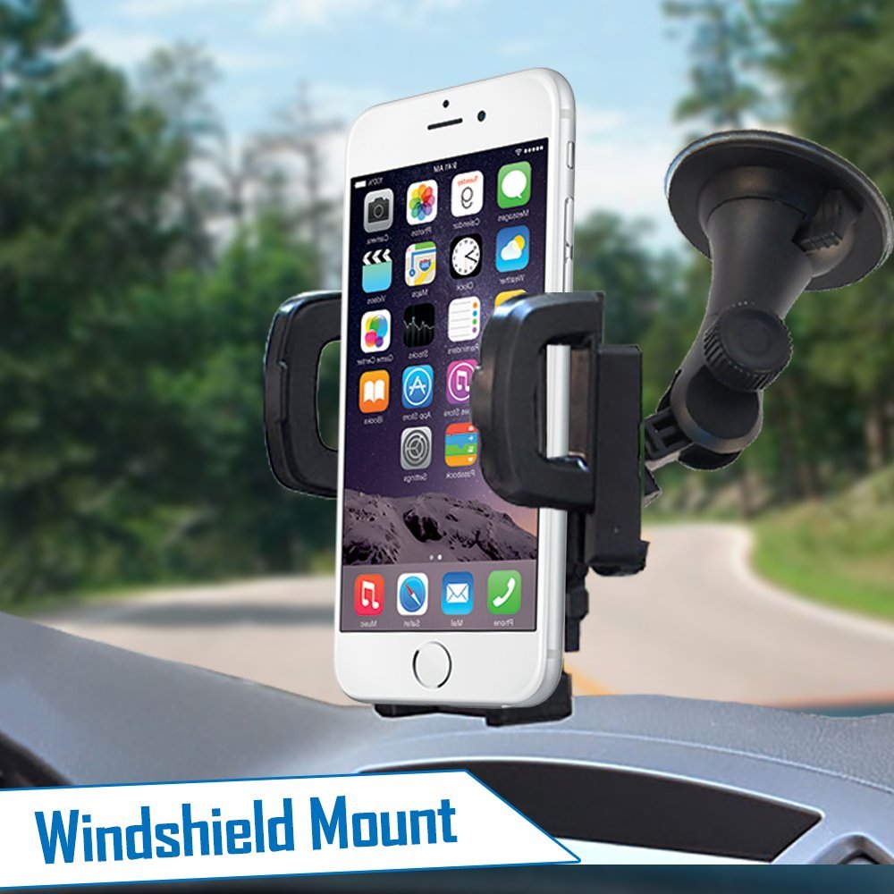 2-in-1 Mobile Phone Car Holder