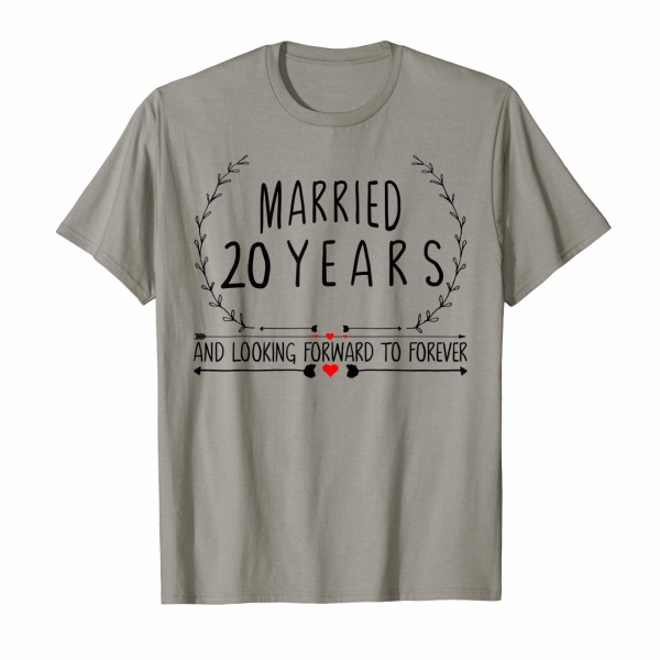 20th Wedding Anniversary T-Shirts Set