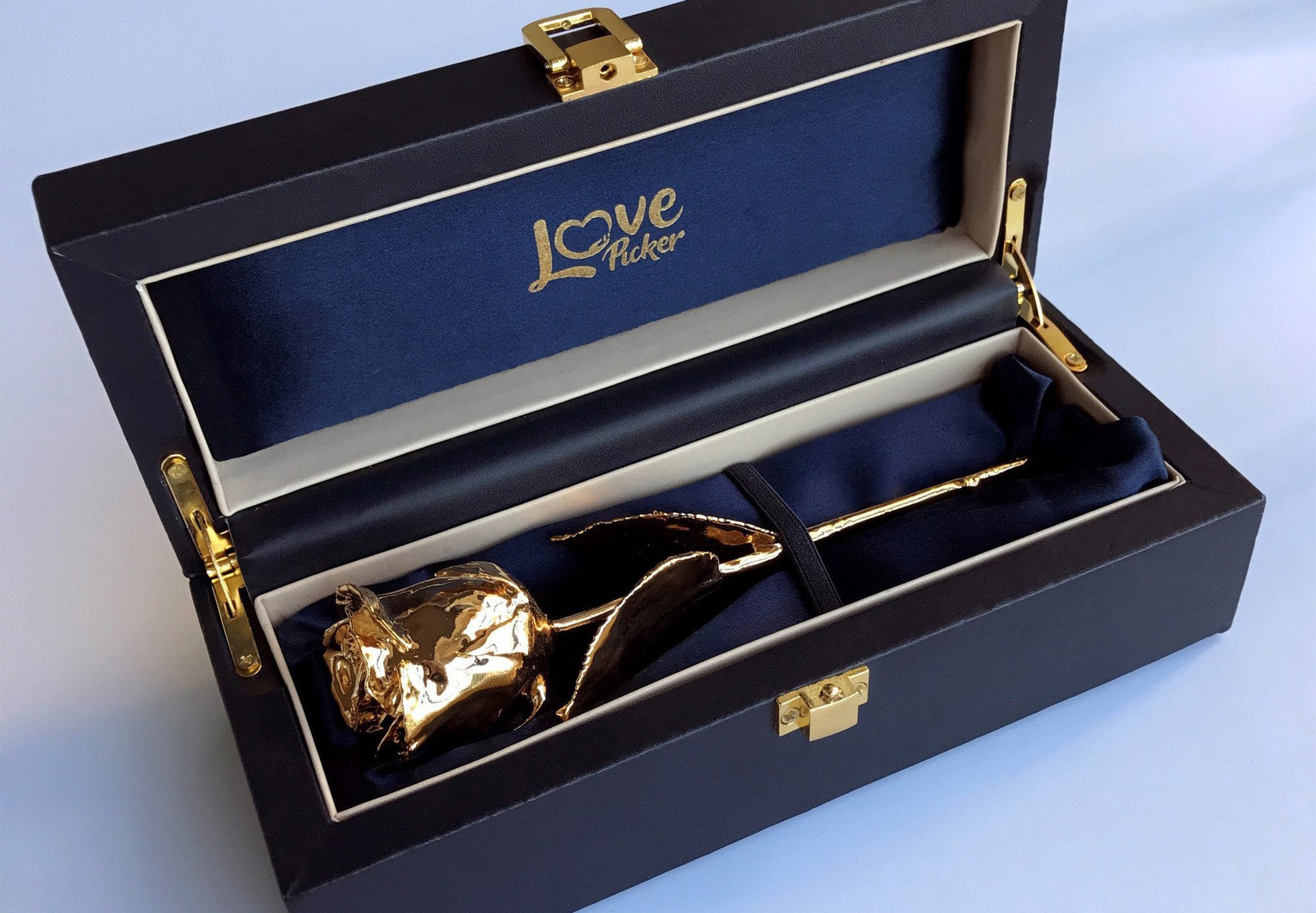 24 Karat Gold-Dipped Natural Rose