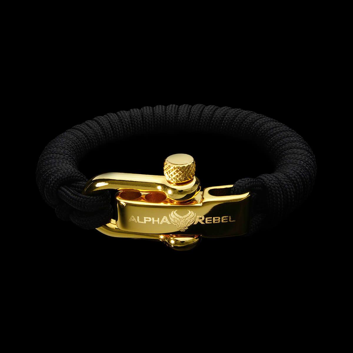 24K Gold Luxury Survival Bracelet