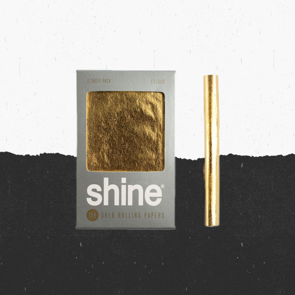 24K Gold Rolling Papers Pack