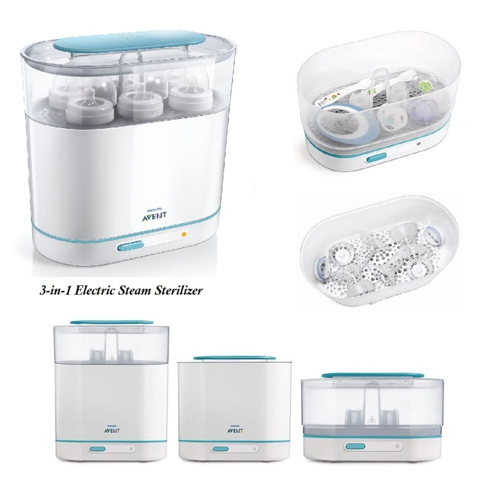 3-in-1 Electric Steam Sterilizer