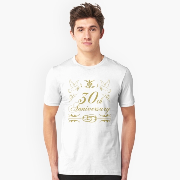 30th Wedding Anniversary T-Shirts