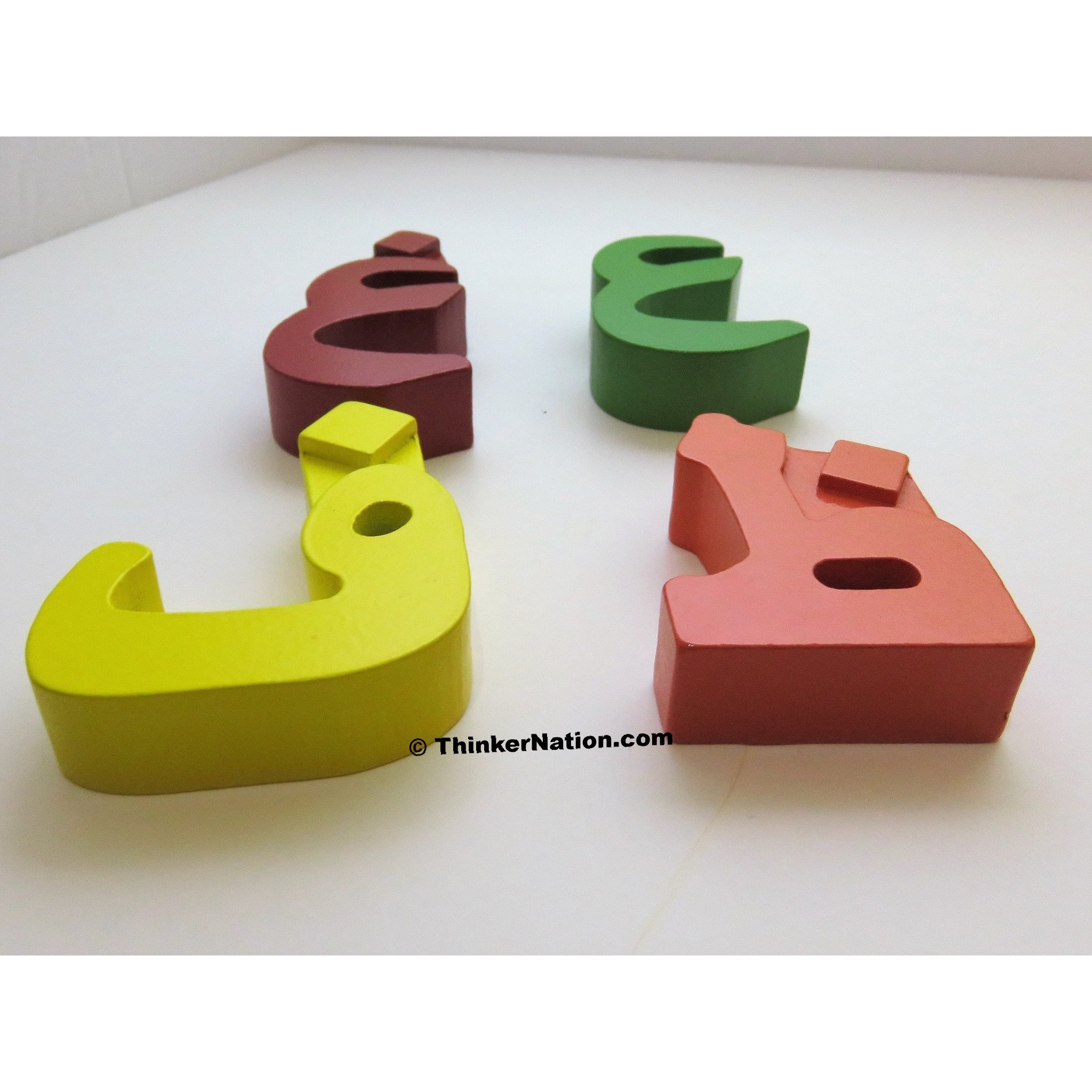 3D Arabic Alphabet Puzzle