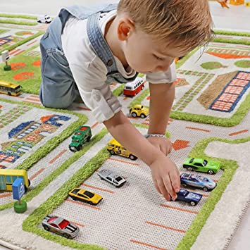 3D Kids Car Rug