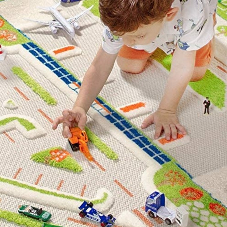 3D Kids Car Rug