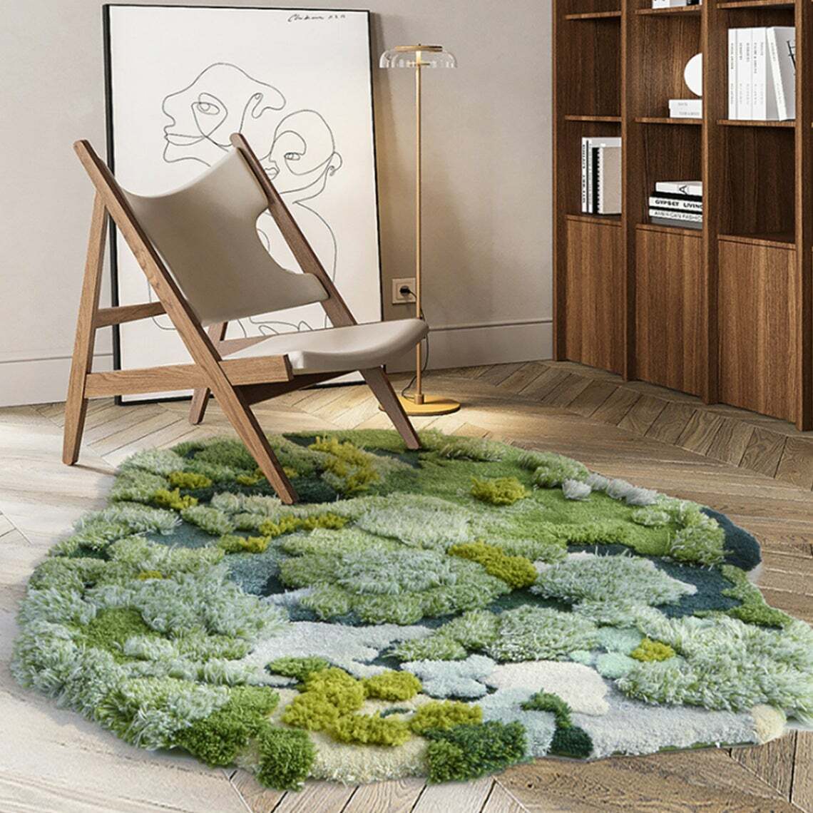 3D Mosses Carpet