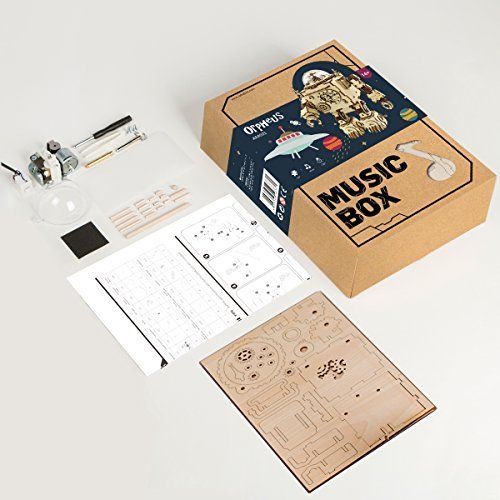 3D Puzzle Robot Music Box