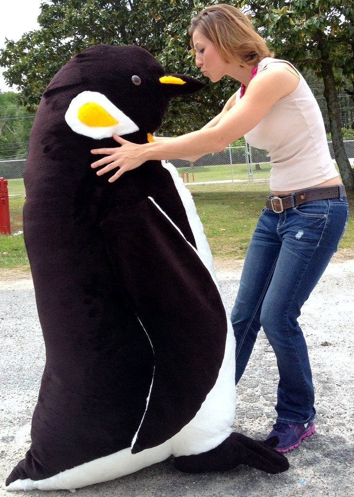 5 Foot Stuffed Penguin