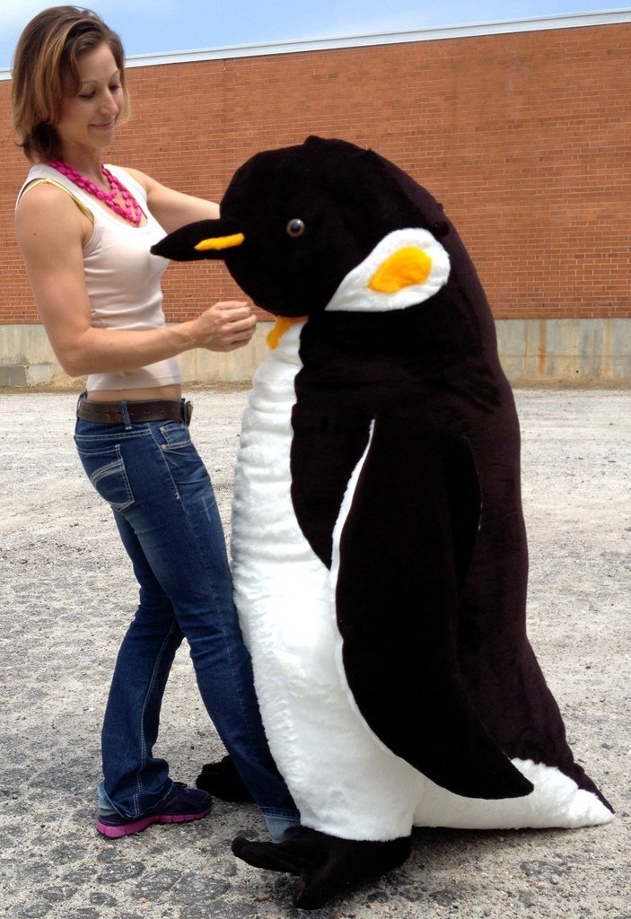 5 Foot Stuffed Penguin