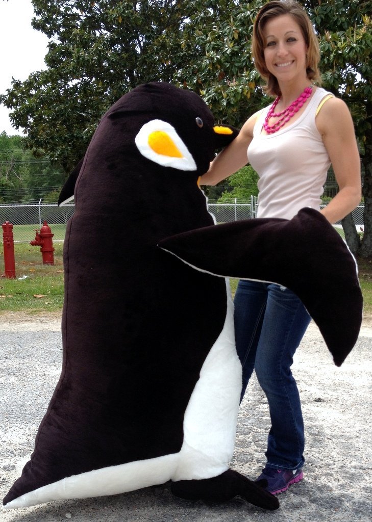 5 Foot Stuffed Penguin