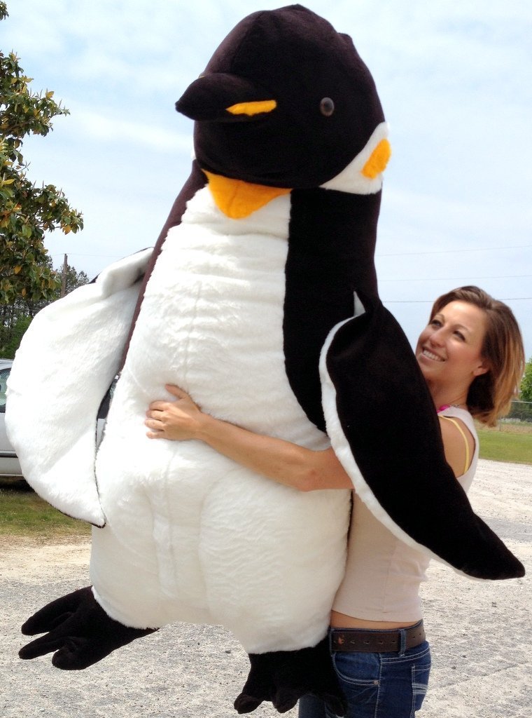 5 Foot Stuffed Penguin