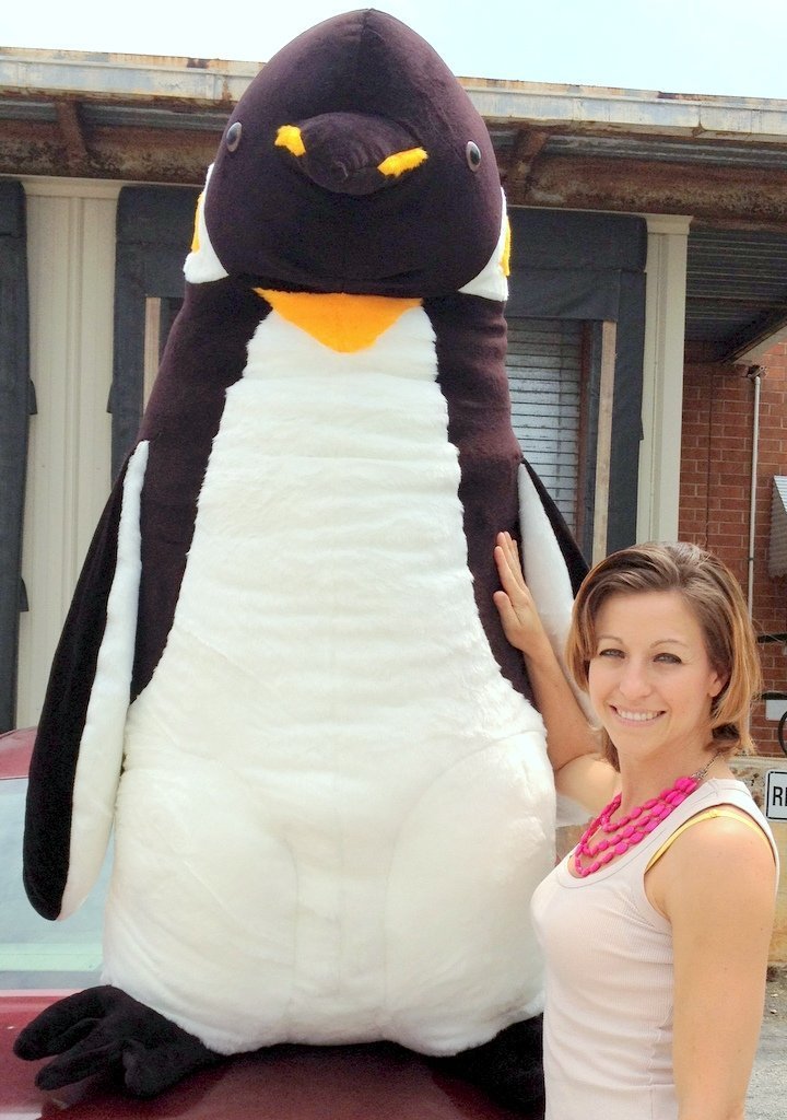 5 Foot Stuffed Penguin
