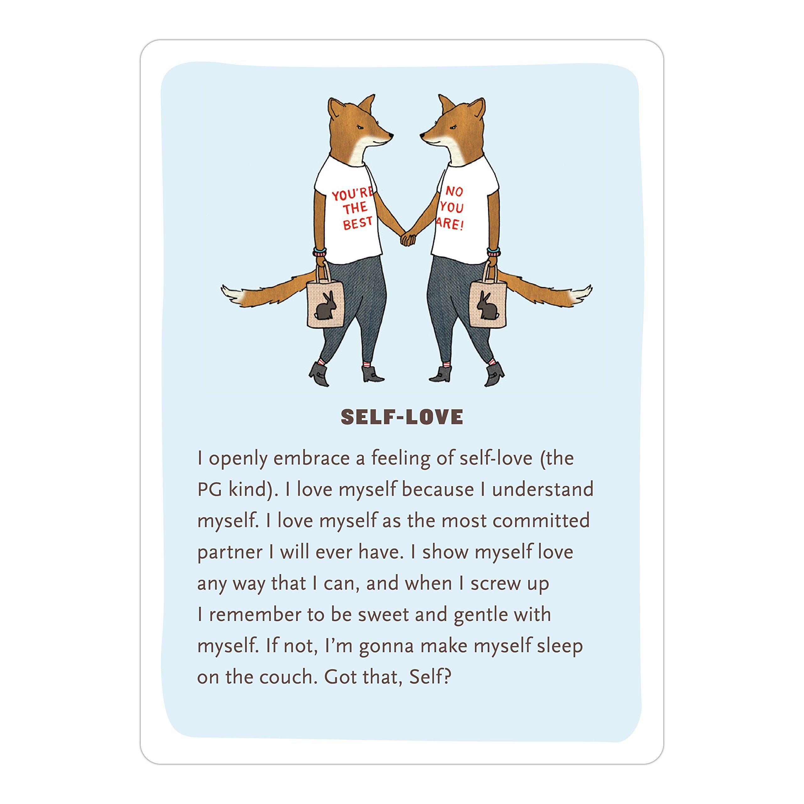 50 Affirmation Cards to Help You Help Yourself