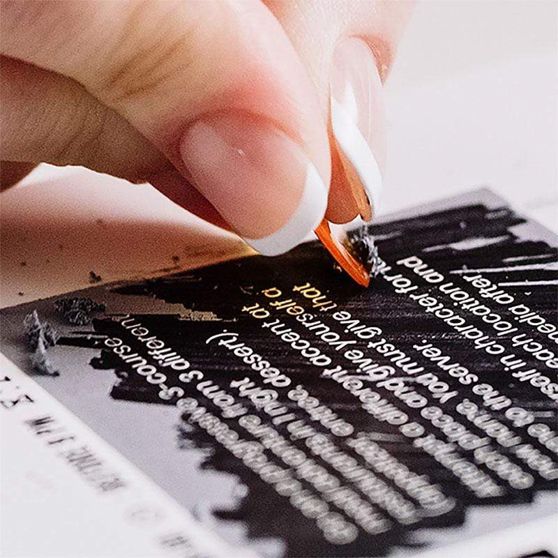 50 Scratch-Off Challenge Adventures Dates