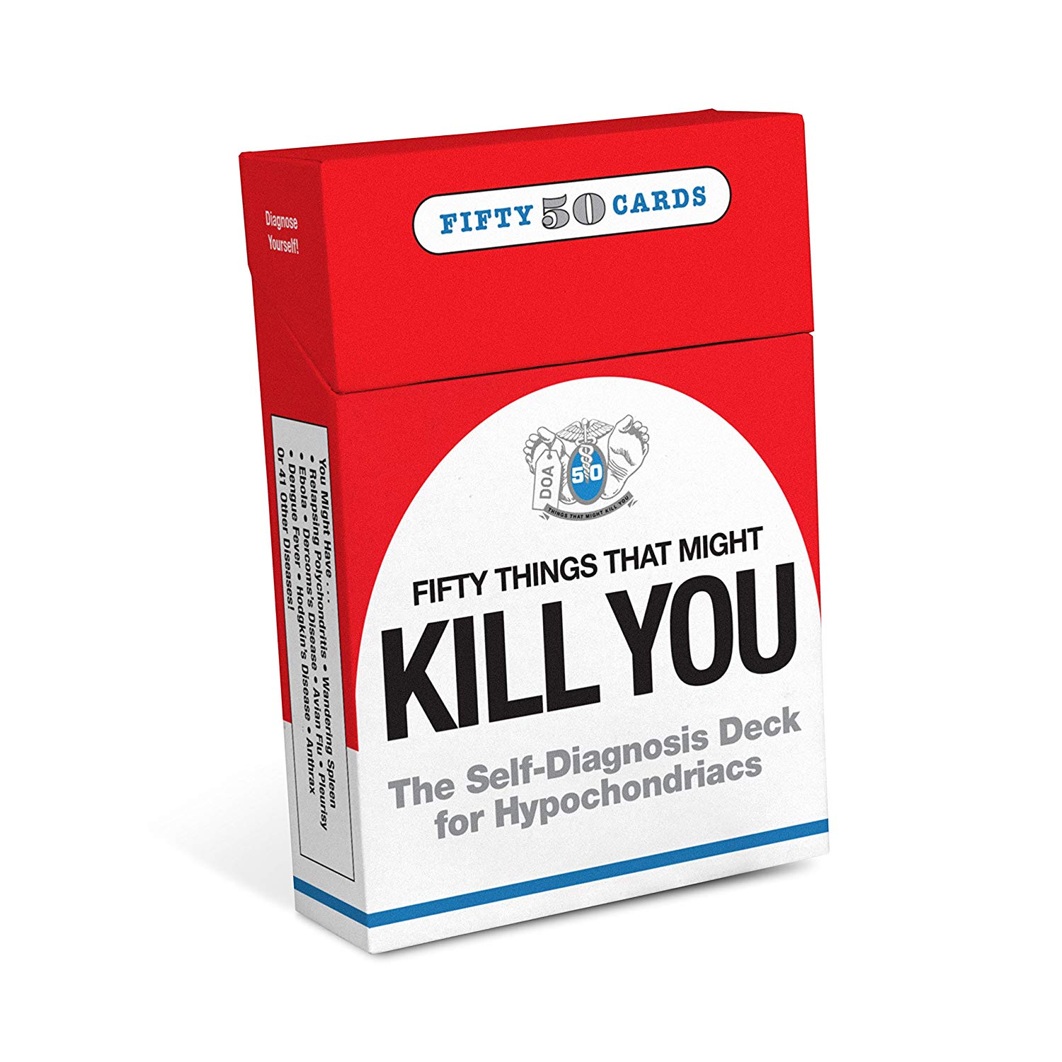50 Things that Might Kill You: Self-Diagnosis Card Deck for Hypochondriacs